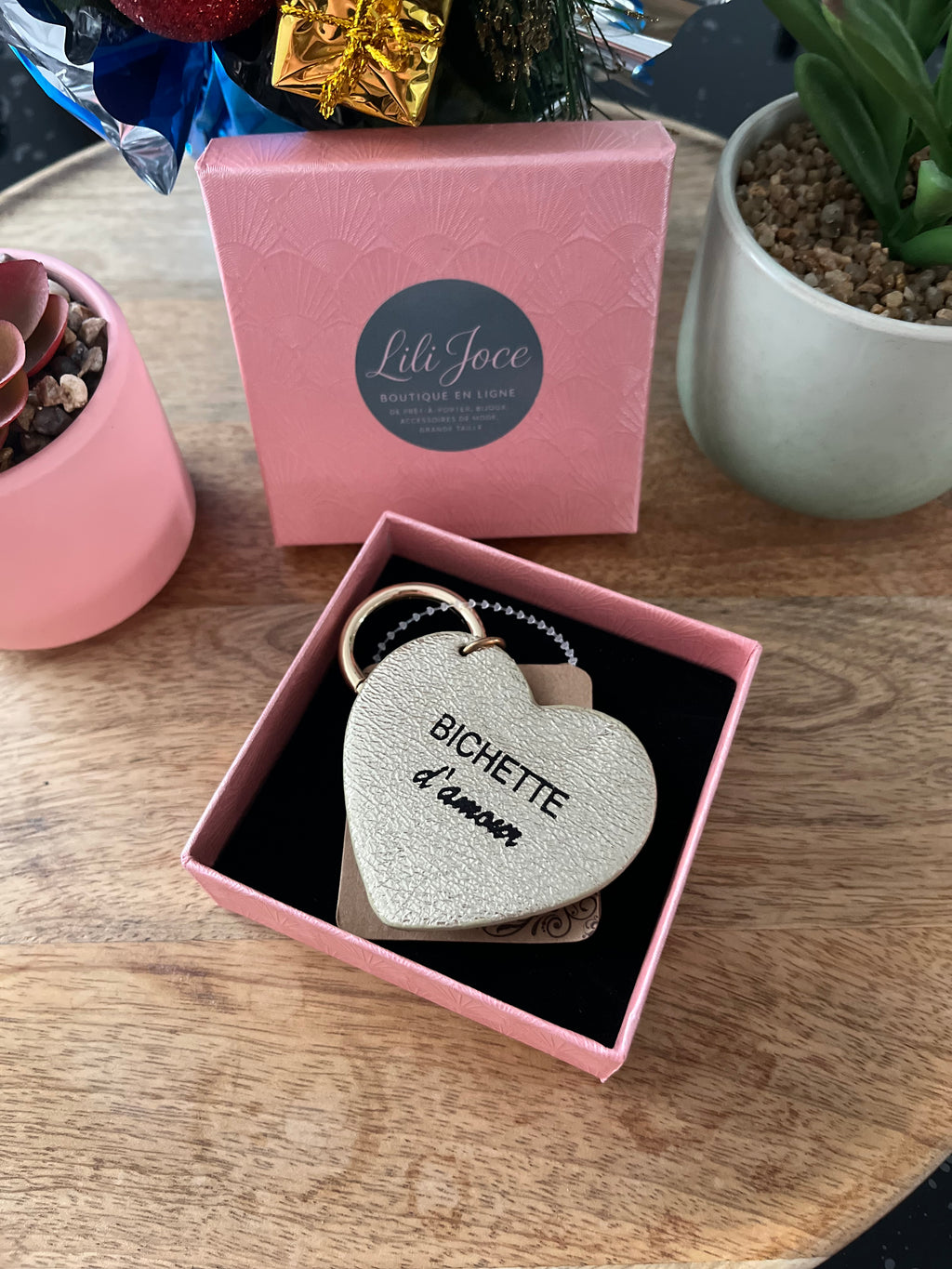 Porte clé Bichette Gold