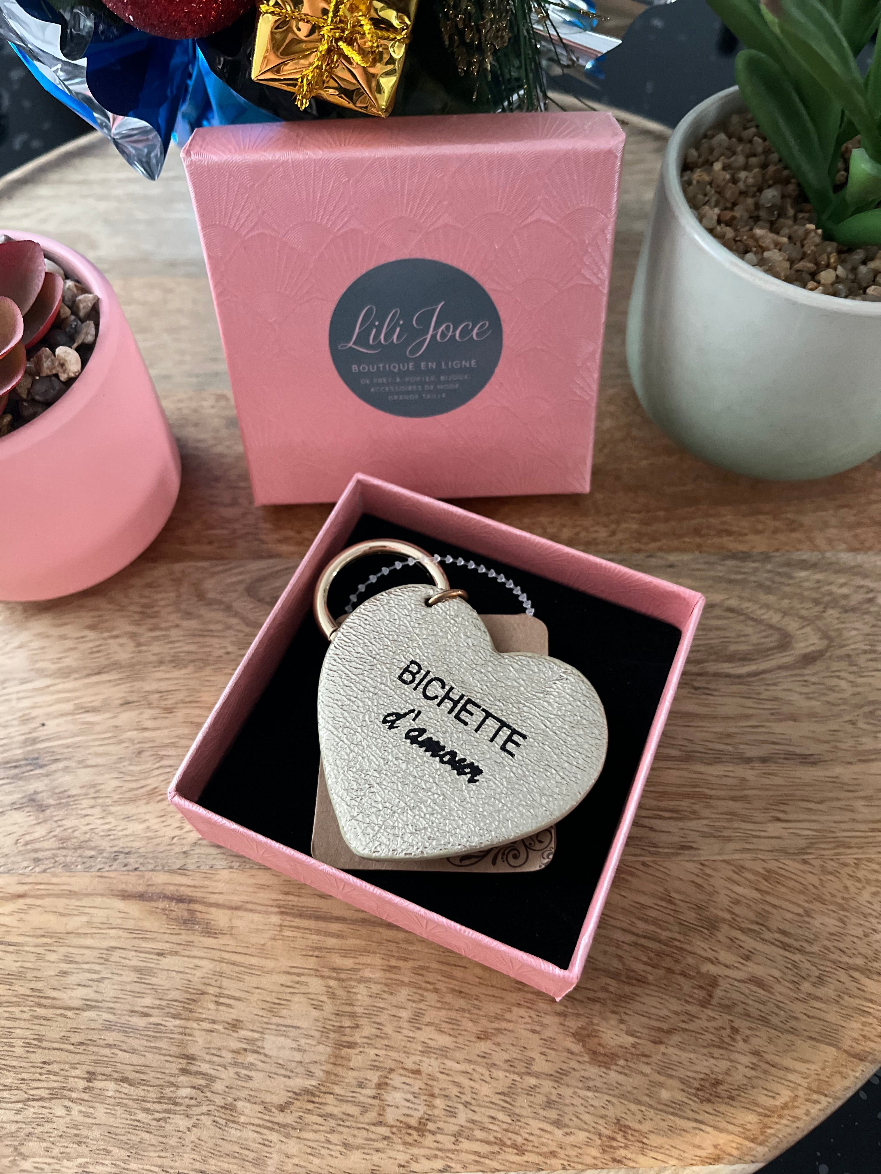 Porte clé Bichette Gold