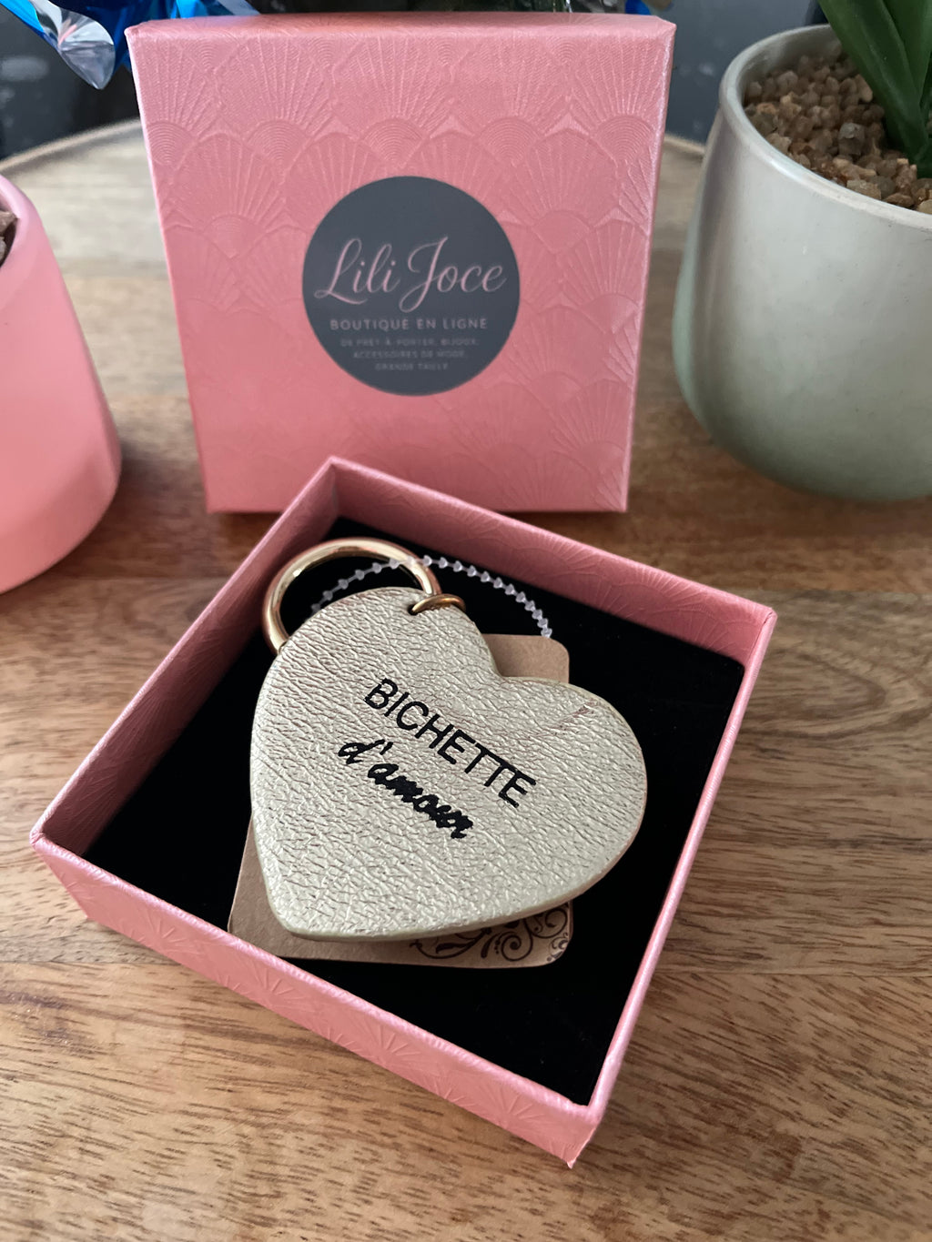 Porte clé Bichette Gold