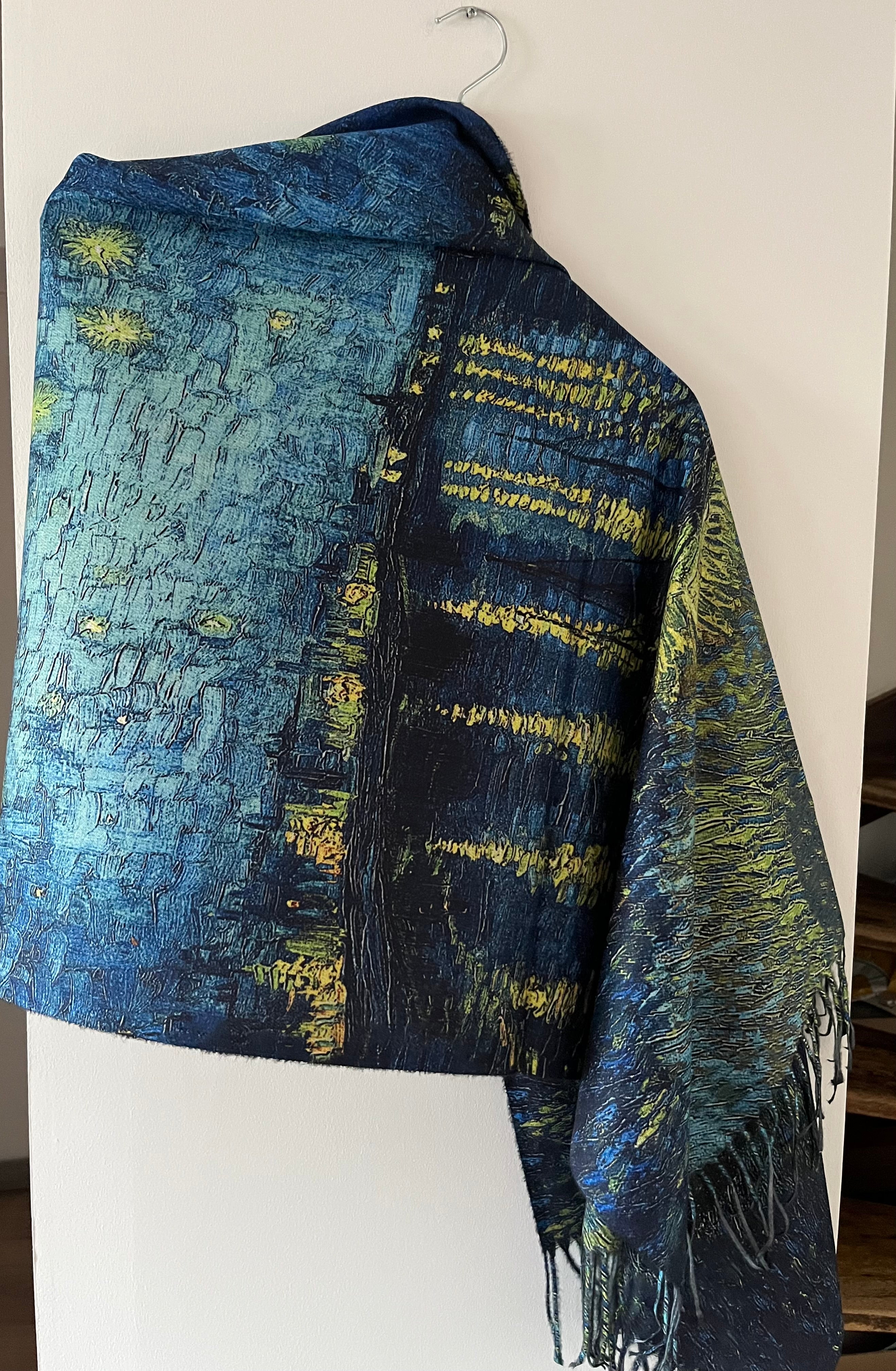 Écharpe imprimée numérique en cachemire