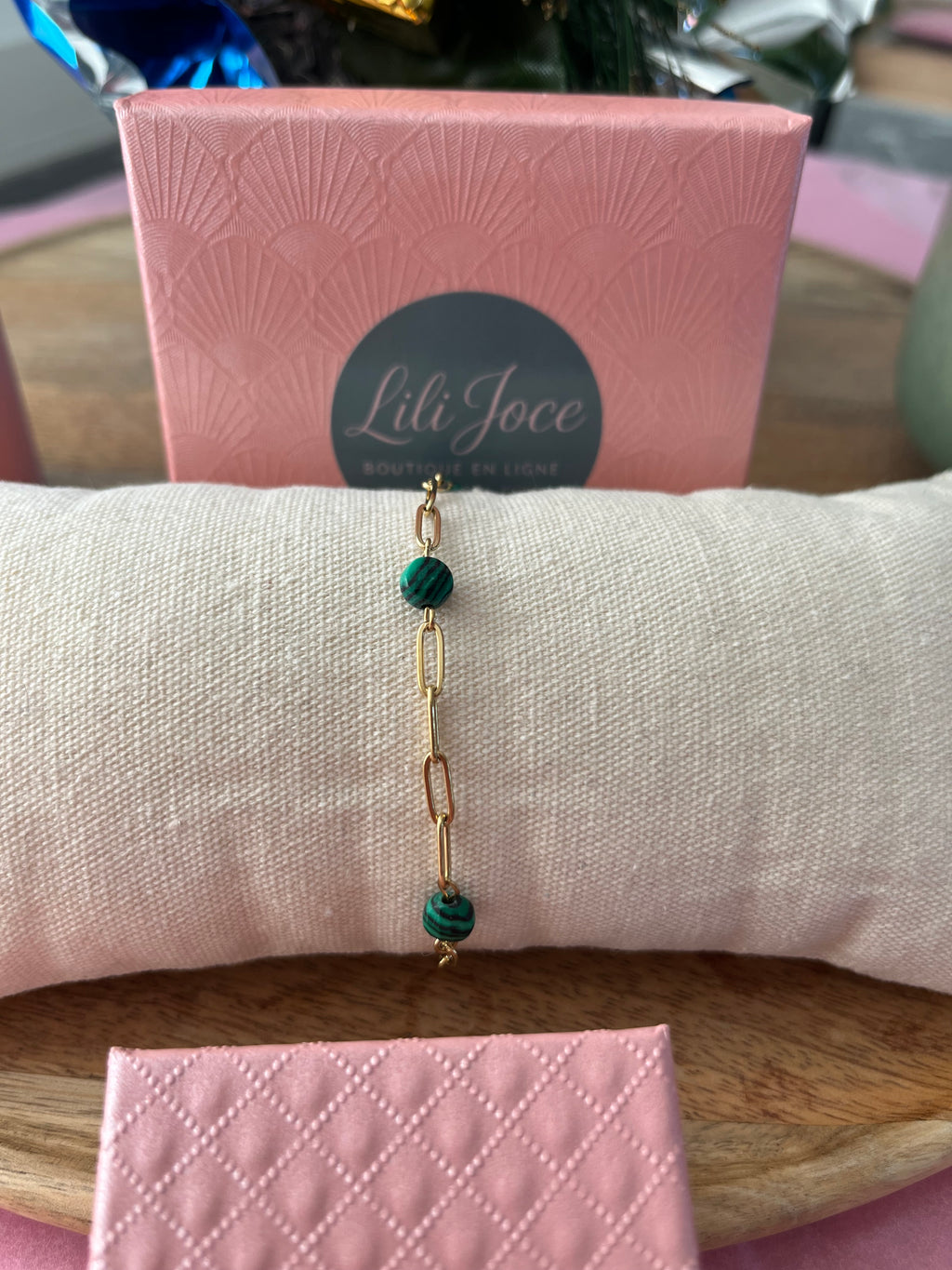 Bracelet Malachite...
