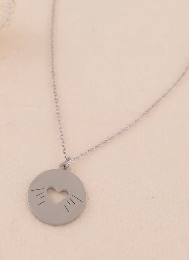 Collier "Rayon de cœur"