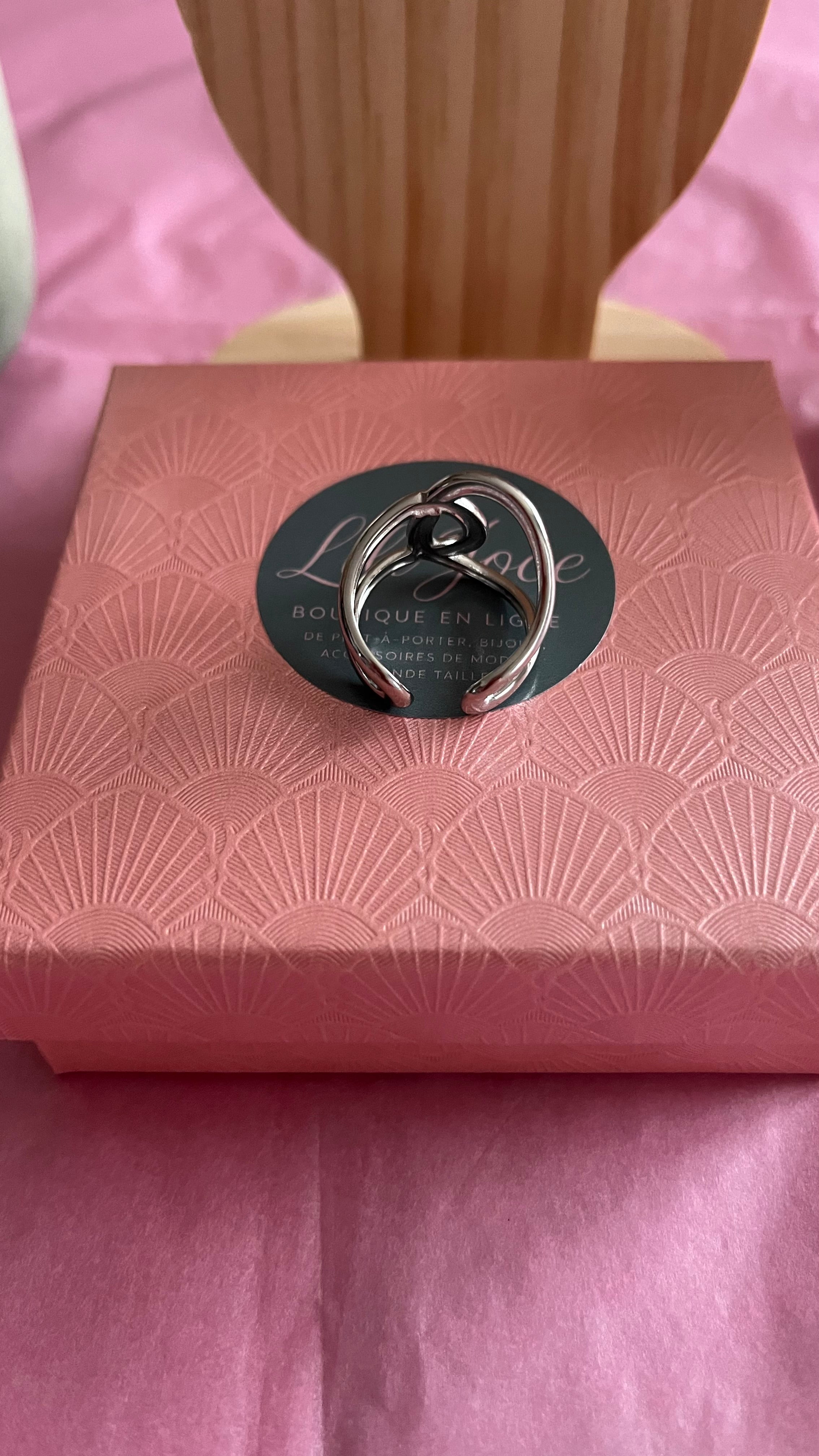Bague "Croisé"