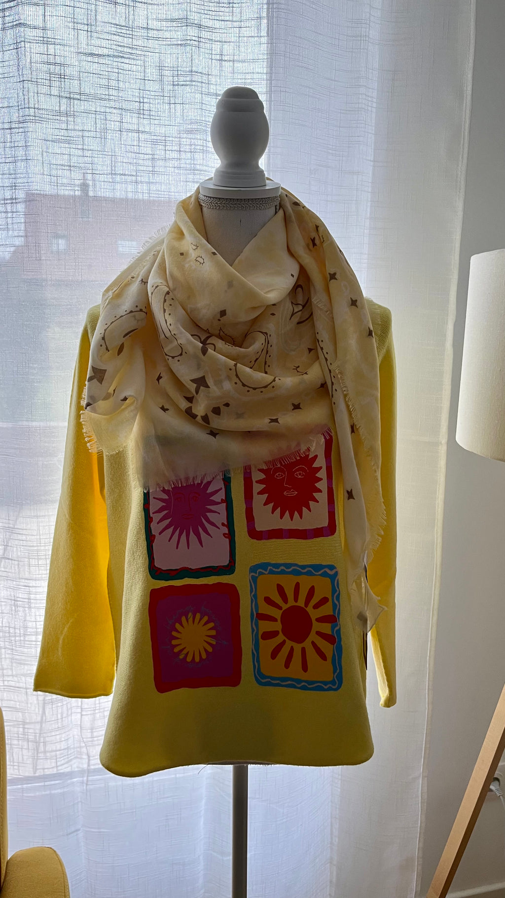 Foulard "Mimosa"