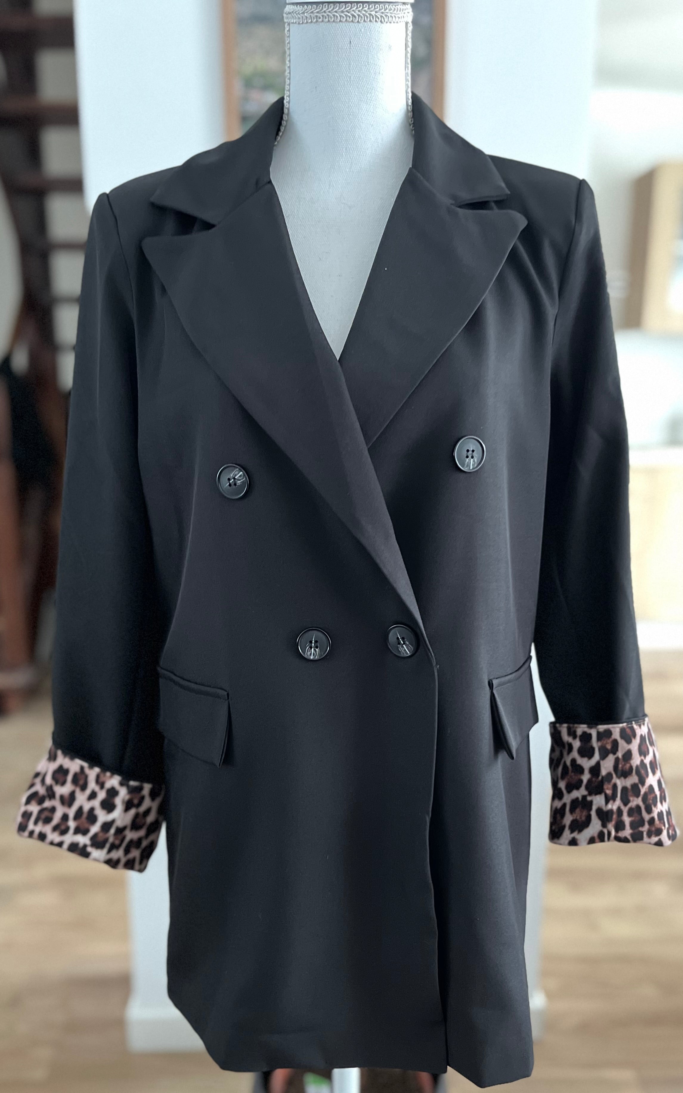 Blazer Noir chic 38/44