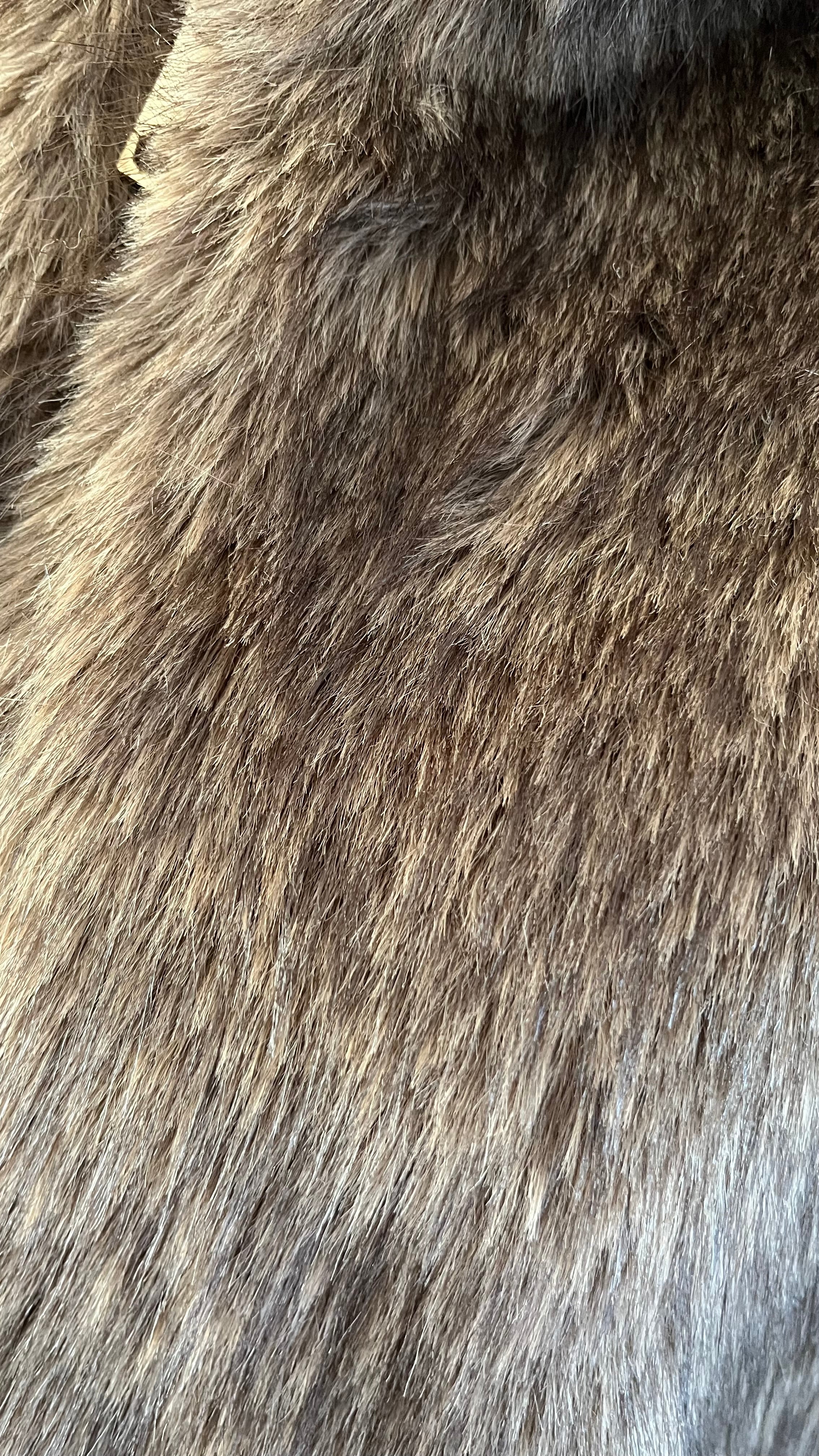 Gilet sans manches fausse fourrure