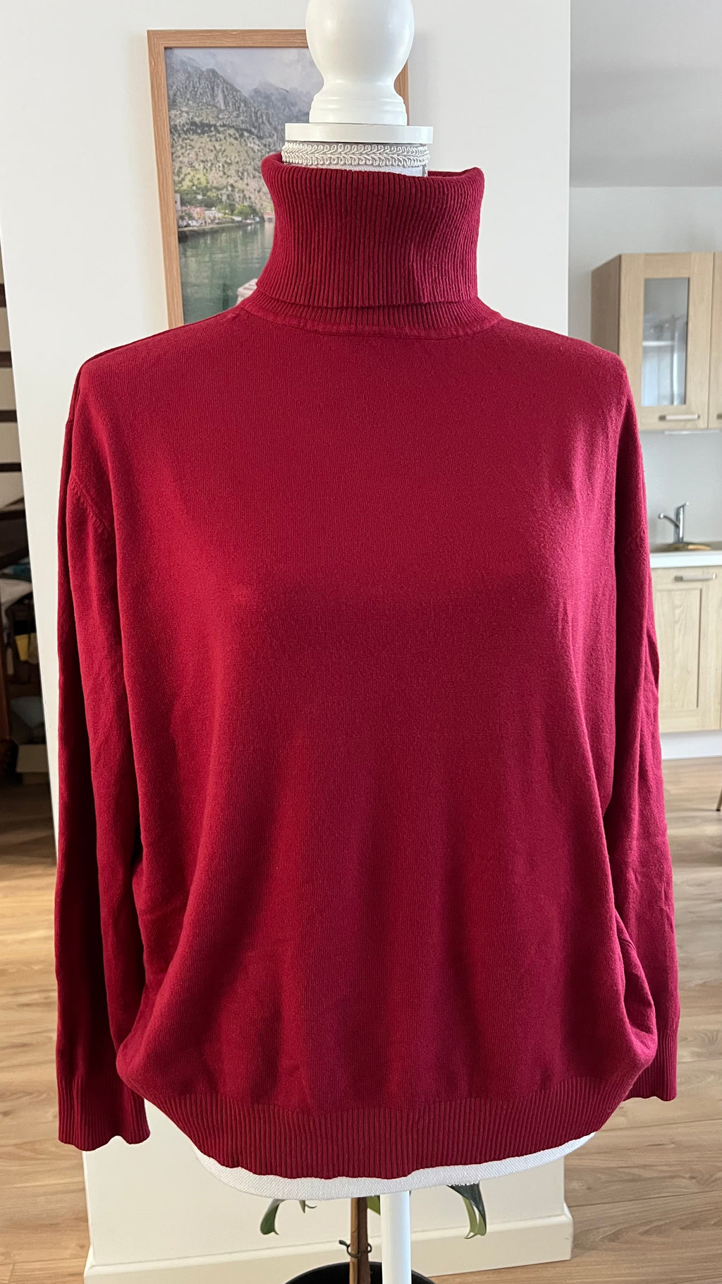 pull col roulé