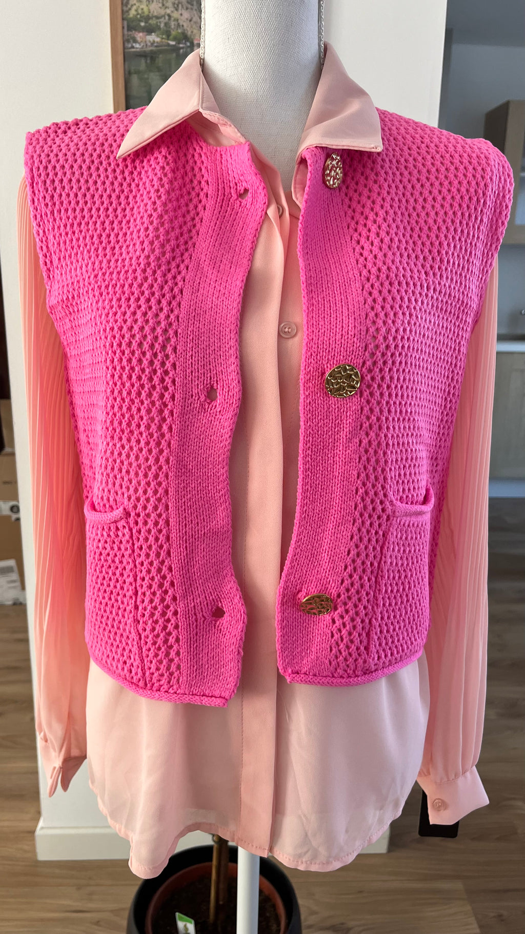 Gilet sans manches "Magenta"