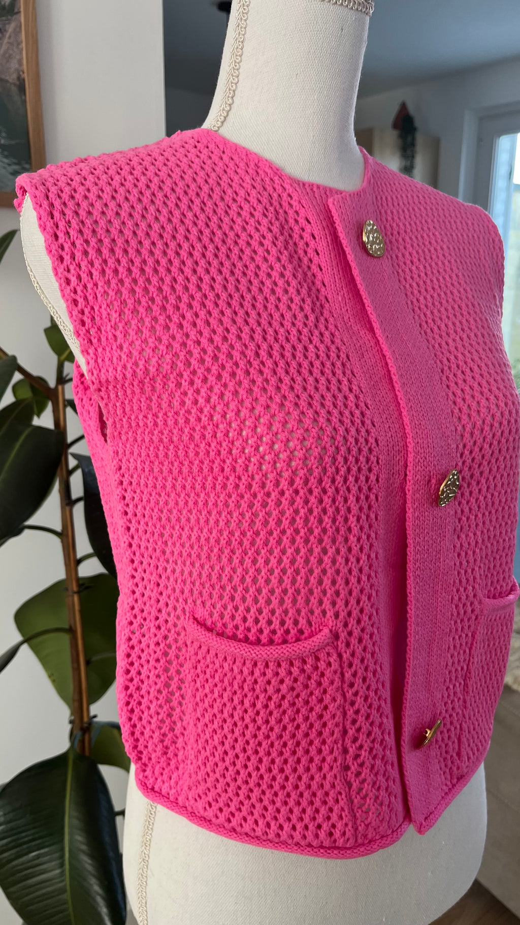 Gilet sans manches "Magenta"