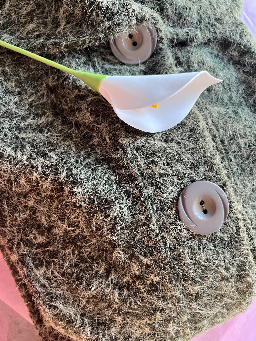 Manteau fausse fourrure