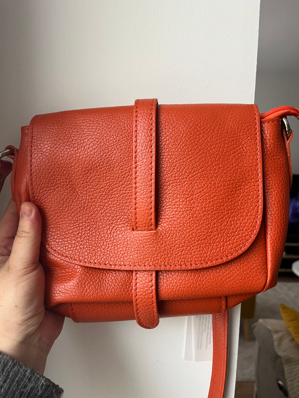 Sac Bandoulière en cuir véritable italien