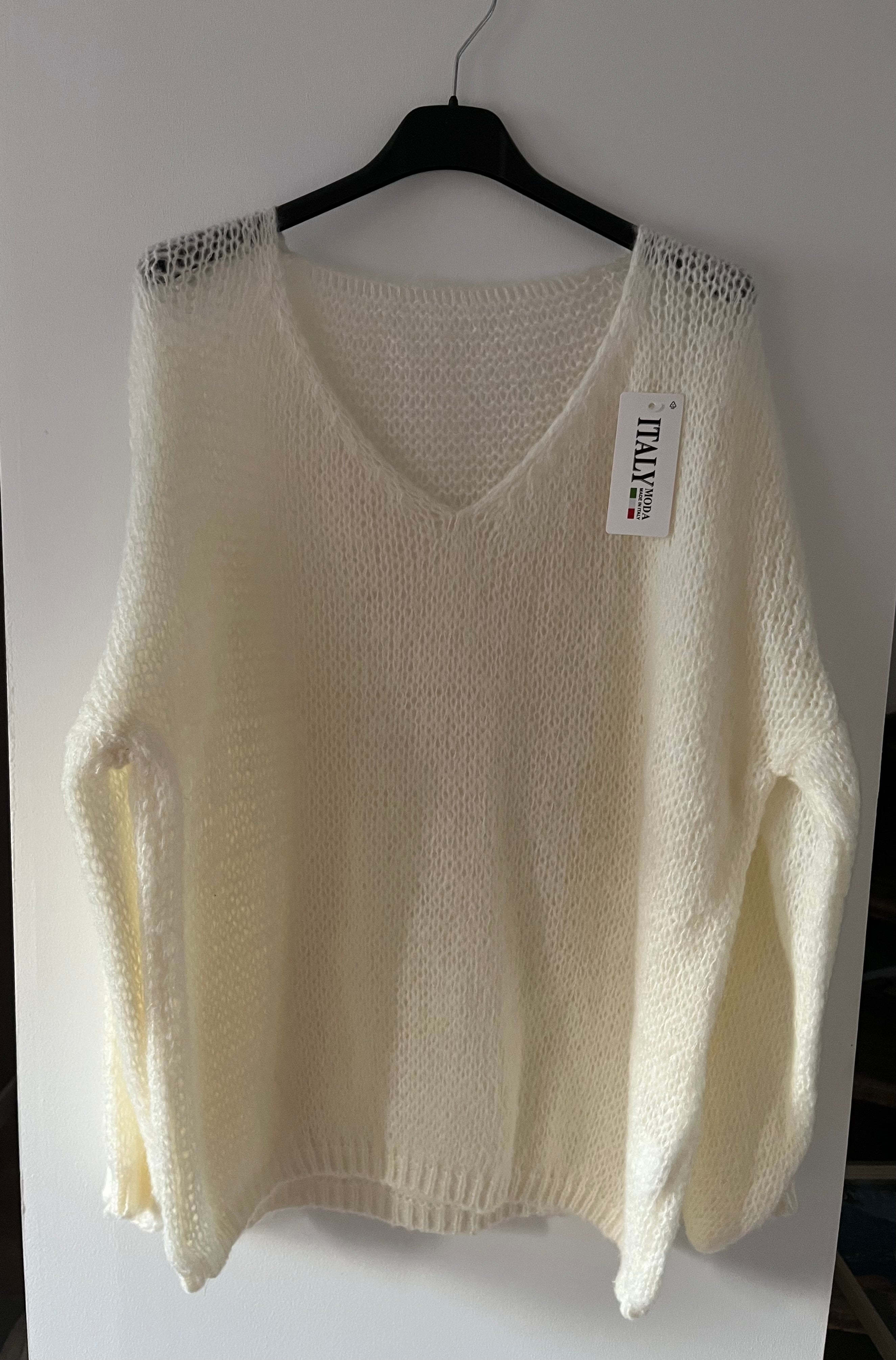 Pull col v doux...36/42