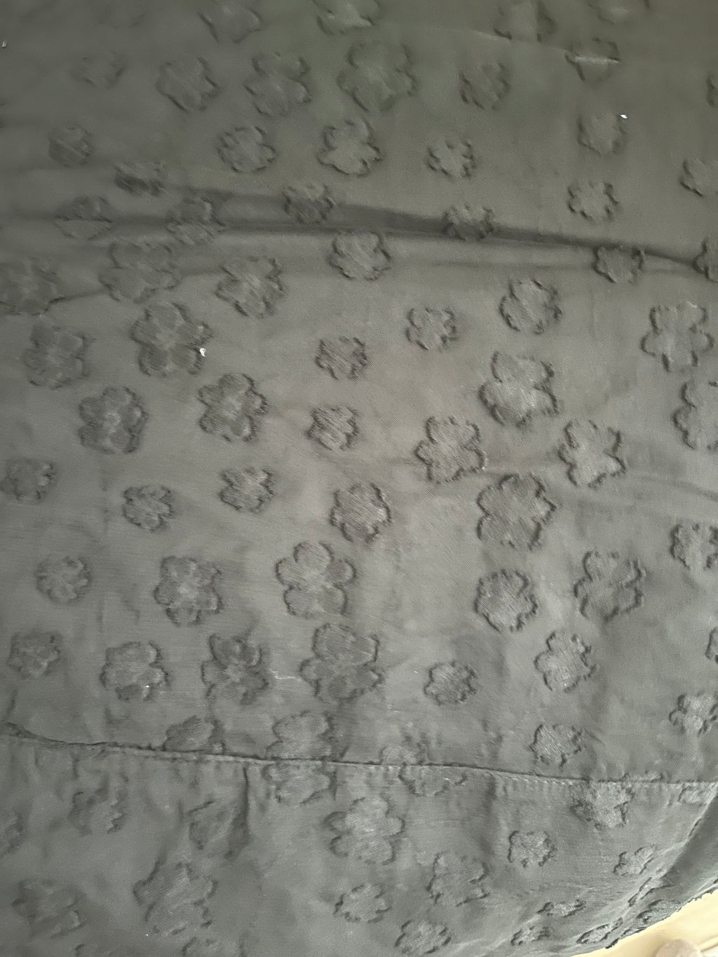 Blouse noire en voile