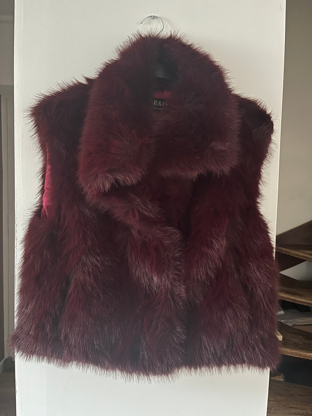 Gilet sans manches Bordeaux TU