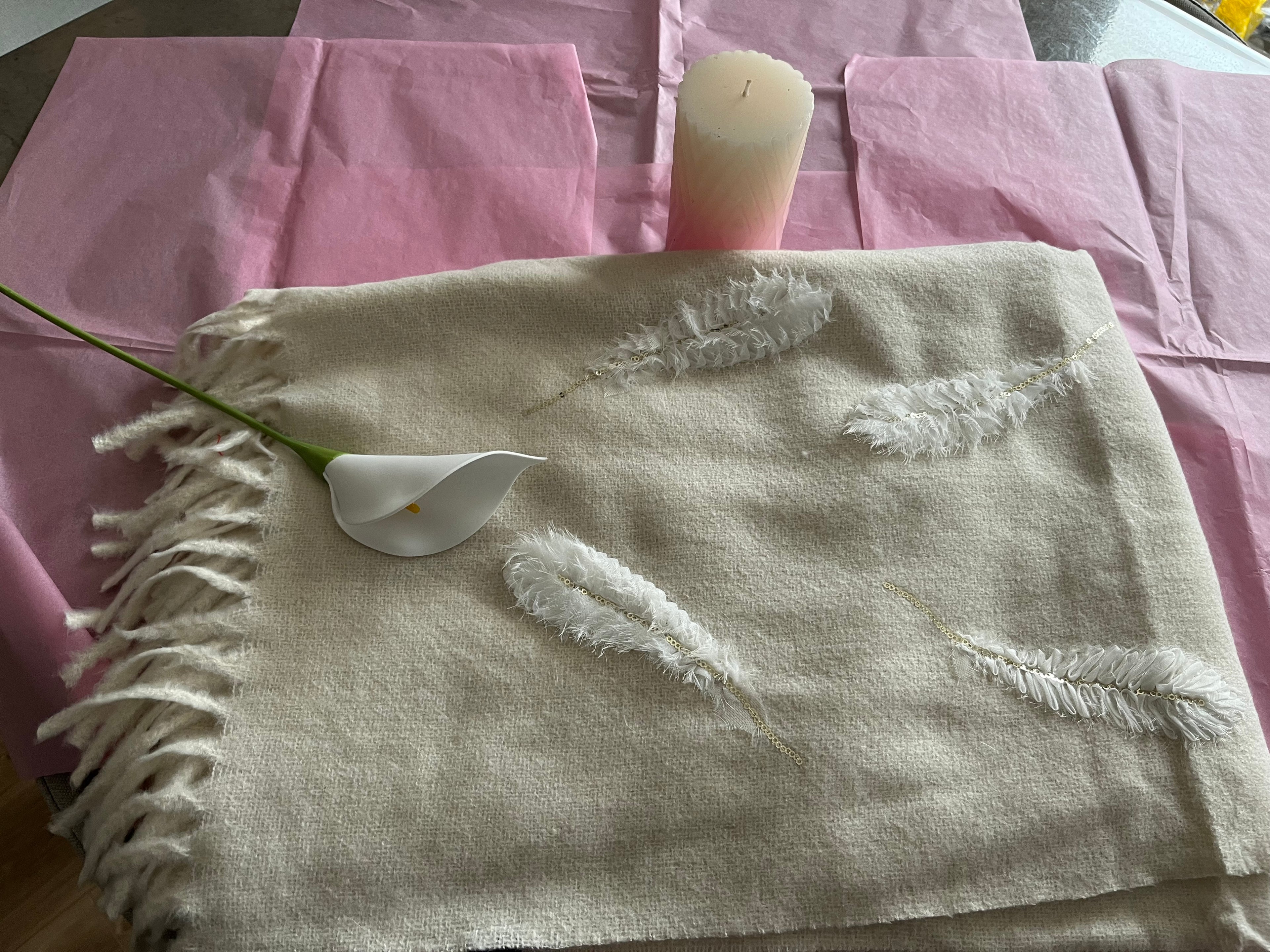 Foulard/Echarpe doux et féminin